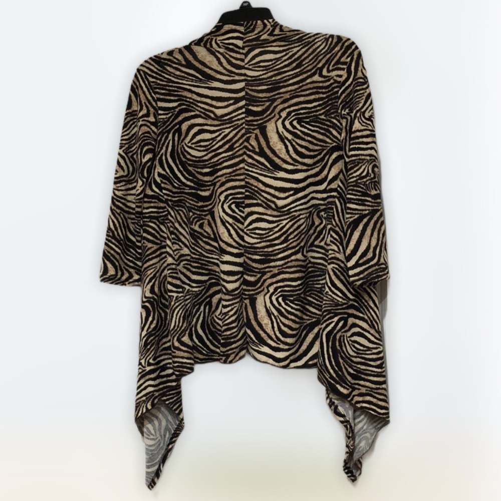 Zebra Print Spring Cardigan - Picture 2 of 3